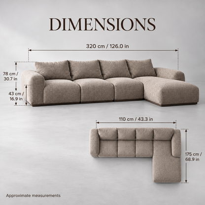 Noma sofa dimensions
