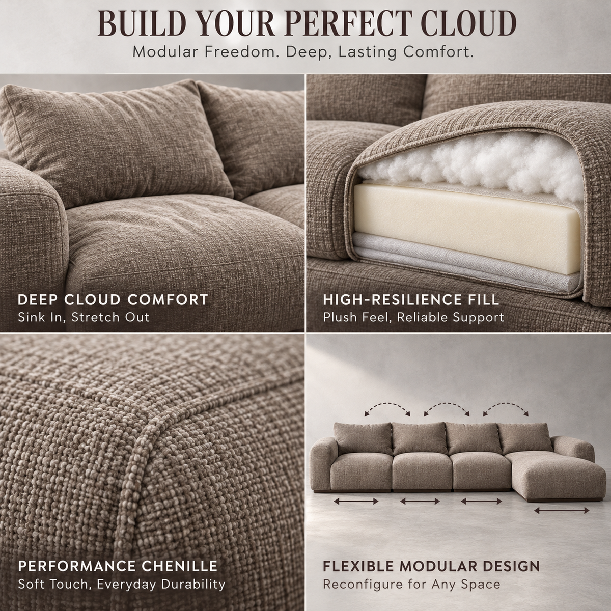 Noma sofa details